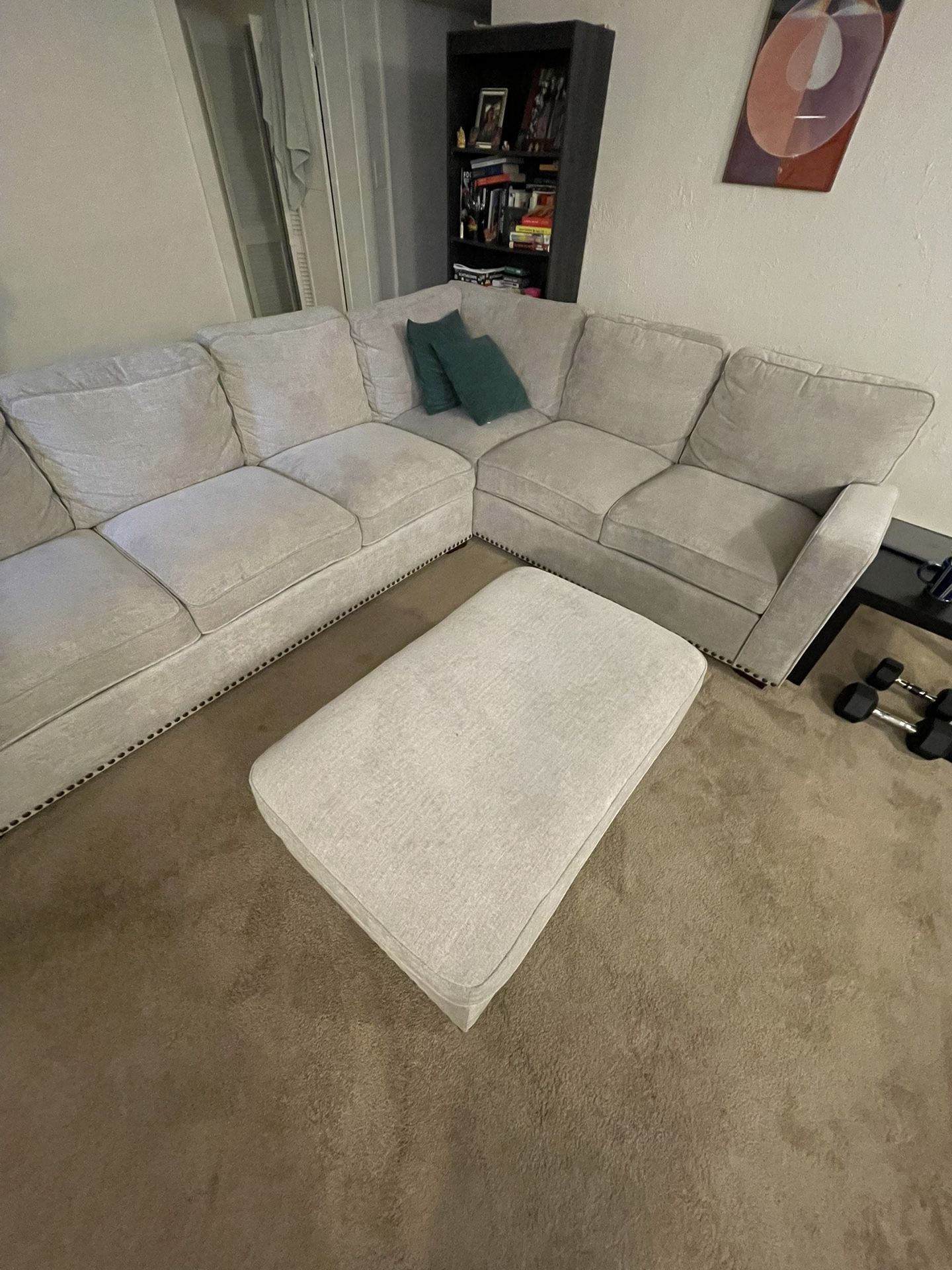 Cream Sectional Sofa