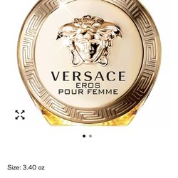 Versace Eros perfume 3.4 fl oz -tester bottle