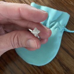 Diamond engagement Ring And Wedding Band