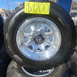Icon Alloys Wheels with General Grabber Tires  17"