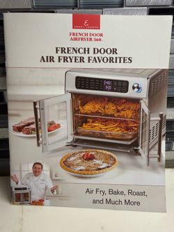 Great Fathers Day Gift, Lagasse Deep Air Fryer, Toaster Broiler Baking Oven, like new! French Door, Today Reduced!