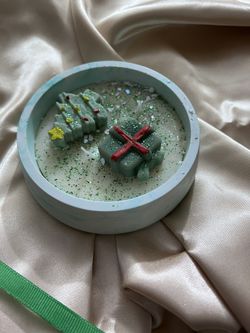 Christmas Hand Made Poured Candle