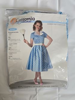 50's Happy Homemaker Dress / Disfraz Ama De Casa Años 50