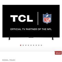 4-SERIES > TCL 75" CLASS 4-SERIES 4K UHD HDR LED SMART ROKU TV