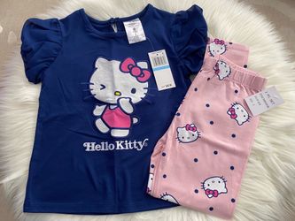 Hello kitty Set for Toddler Girl 5T,  NEW