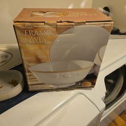 Ceramic Bowl Set Of 3