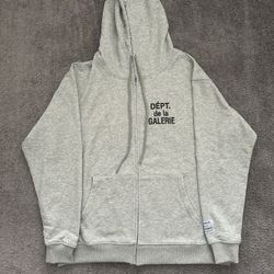 Gray Gallery Dept Zip Up Hoodie