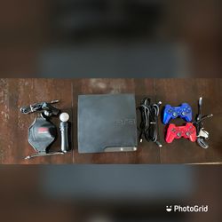 PS3 - 2 Controllers & 19 games