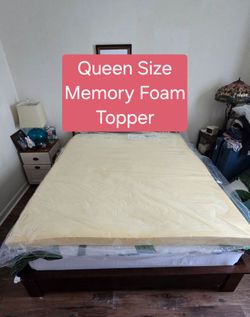 Memory Foam QUEEN Mattress Topper
