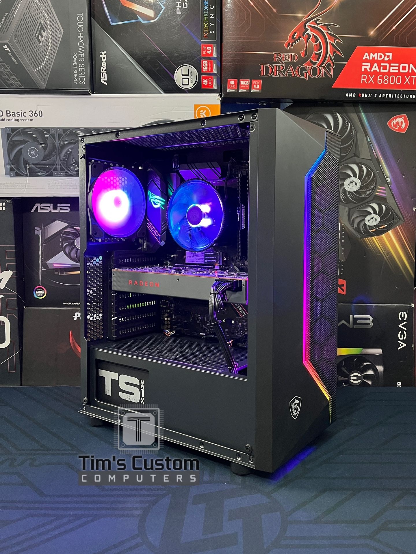 Mid-Tier AMD Gaming PC