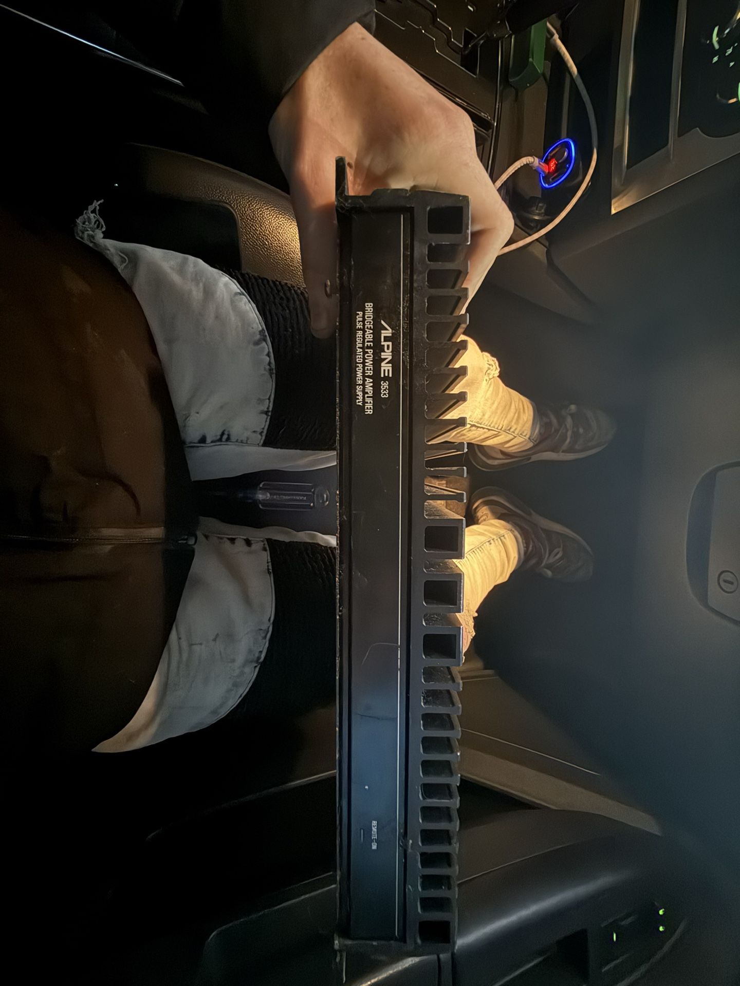 Alpine 4 Channel Bridgeable Power Amp