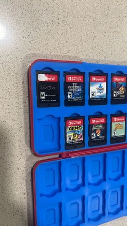 Nintendo Switch Games used no cases