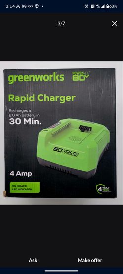 Greenworks 80v Battery Charger