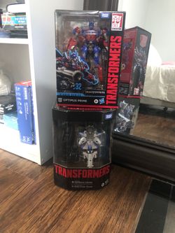 Transformers Studio Series Optimus Prime & Nemesis Prime Figures