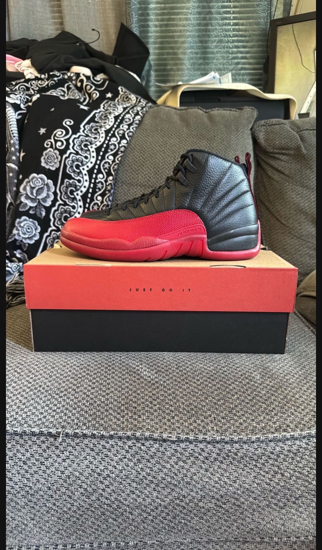 Jordan 12 Flu Game Size 11