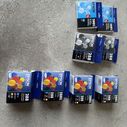 Epson 288 Ink Cartridges Lot