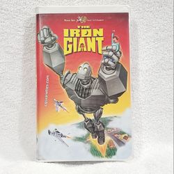 The Iron Giant VHS 1999 Animation Family Warner Bros Original Release