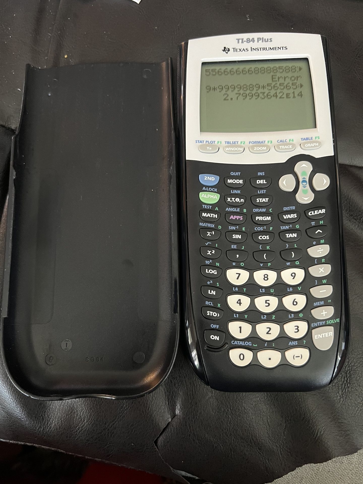 TI 84+ Texas Instruments scientific calculator ti84 plus $50 or ti83+ $30 includes new batteries