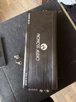 2 15’s Nemesis with custom box and Nemesis amplifier