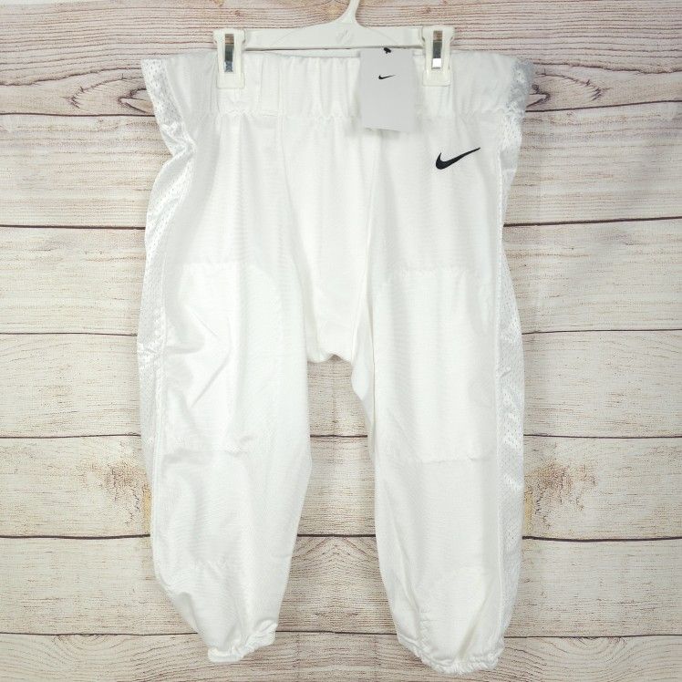 Nike Vapor Team Men’s Football Pants White 908728-100 Size XL NWT