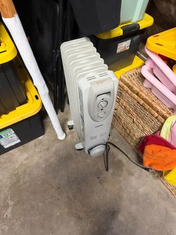 Oil filled heater
