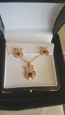 Gold plated set 18'chain