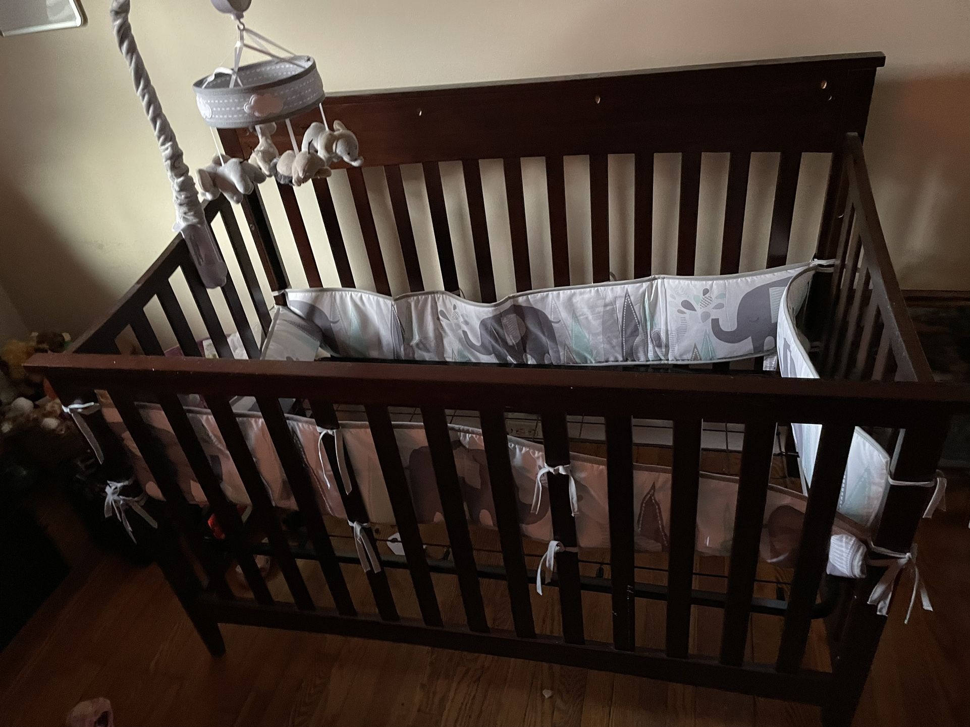 Baby’s Crib, Mattress, Windmill Package