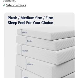 6” Twin Memory Foam Mattress