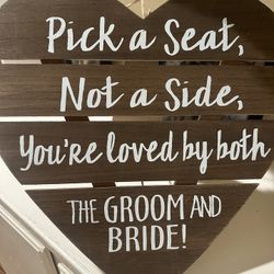 Wedding Sign