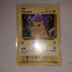 1st Addition Pikachu