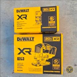 Dewalt 20v Jigsaw And Router Brushless XR With Variable Speed Brand New Tool Only
