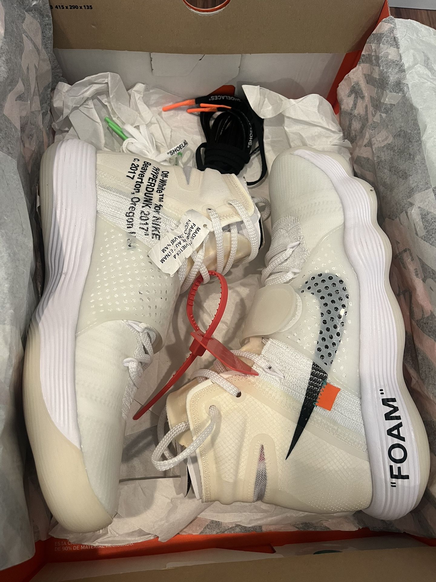 Nike Off White Hyperdunk 2017 “The Ten”