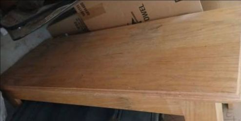Distressed Wood Coffee Table