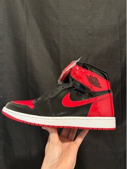 Jordan 1 Retro High OG ‘Patent Bred’ Size 13M