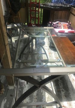 Glass table
