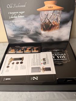 Cocktail Smoking Kit with Smoker Torch
