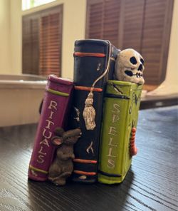 Halloween decor books