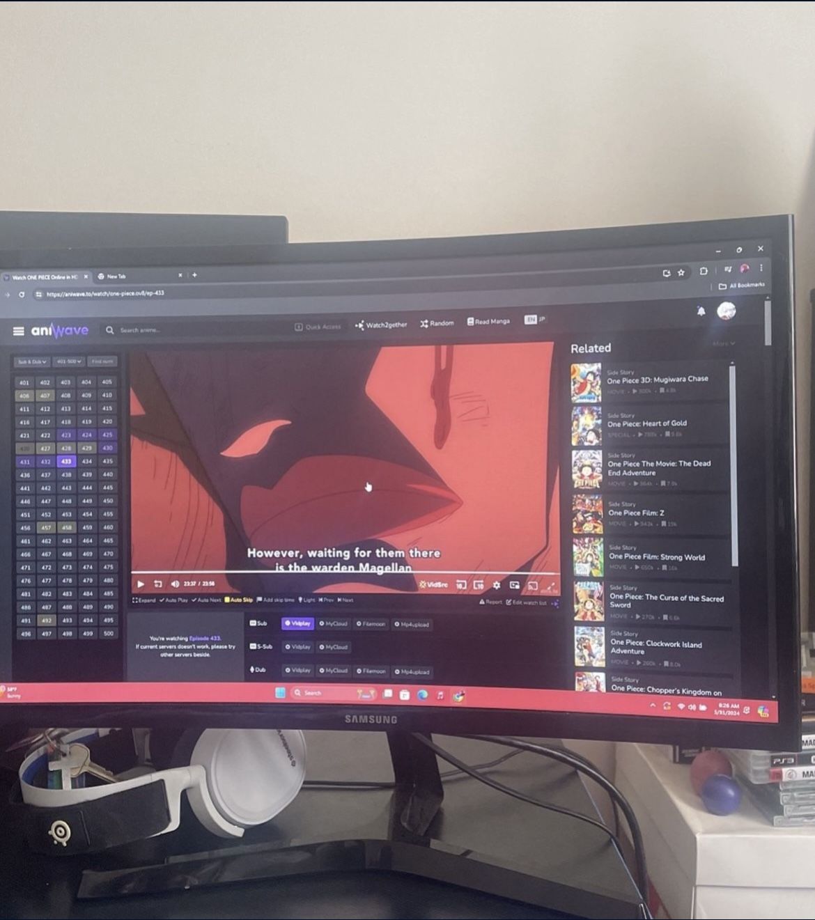 Samsung CF396* Curved Monitor
