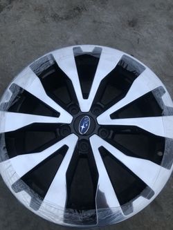 Like New 18 inch Subaru Wheels