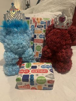 Roses Flower Bear 🐻