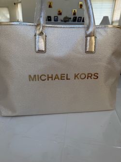 Michael Kors Canvas Tote Bag