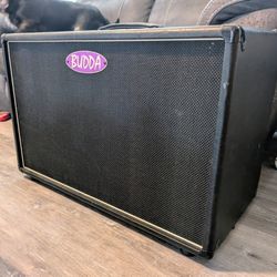 Budda 2x12 Closed Back Guitar Cabinet (CAN SELL UNLOADED)