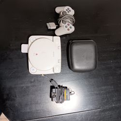 Playstation 1 with official screen