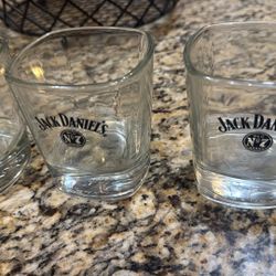 Jack Daniel’s Old No. 7 Whiskey Glasses