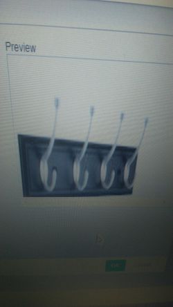 Liberty hardware's 4 hook 27 in hat rack