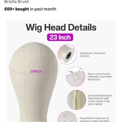 Wig Head - 23 Inches 
