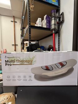 SmoothSpine Smart Lower Back Massager with Soothing Warm Therapy & Air Traction