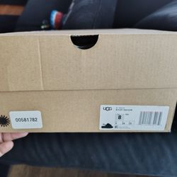 Ugg Fur Slides 8 Black