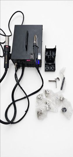 AOYUE 968 Hot Air Rework Soldering Station Tested - Working