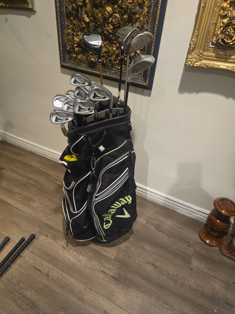 GOLF CLUBS WITH GOLF BAG (14 CLUBS SET)